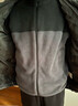 优衣库男装女装摇粒绒拉链茄克/长袖外套夹克479793 08 深灰色 L 实拍图