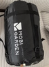 牧高笛（MOBIGARDEN）睡袋 户外露营单人磨毛棉保暖信封睡袋新月1.8 NX20562026 松露色 实拍图