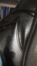 孚尼奴皮鞋男黑色春夏商务正装休闲小皮鞋上班男鞋子年轻人英伦风 简约黑 45 实拍图
