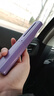 无线直发梳【戴森平替】负离子便携蓬松神器温控直卷两用男女通用内扣高颅顶不伤发便携礼物 紫色 30mm 【旗舰款】蓬松高颅顶+防烫设计 实拍图