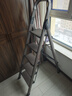 奥鹏梯子家用五步折叠梯加厚铝合金室内户外登高爬梯楼梯人字梯工程梯 实拍图