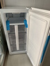 海尔（Haier）山茶花138L立式冰柜小型家用小冰柜风冷无霜一级节能大容量深冷冷柜小冰箱BD-138WGH90WF国家补贴 实拍图
