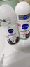 妮维雅（NIVEA）抑汗香体止汗露腋下干爽滚珠黑白出众爽身走珠液50ml 实拍图