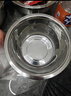 京东京造304不锈钢洗菜盆 加大加厚调料腌肉盆沥水盆和面盆套装 三件套 实拍图