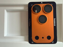 倍思【AR抗反射丨铝合金镜头全包】适用iPhone17Promax镜头膜苹果17promax镜头保护膜高清摄像头曙光橙 实拍图