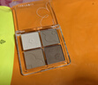 橘朵四色眼影盘奶咖大地色修容腮红多用哑光珠光日常百搭送女友礼物 【大地色】#40燕麦立体盘4色 实拍图