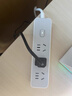 公牛（BULL）插座/插线板/插排/排插/接线板/宿舍家用桌面拖线板  3C认证  3位总控开关全长1.8米 GN-B3120 实拍图