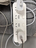 公牛（BULL）分控插座/插线板/插排/排插/接线板/宿舍家用桌面拖线板  3C认证  4位分控全长1.8米 独立开关 实拍图