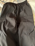 Homlean美式机能伞兵工装裤男春夏宽松小众阔腿休闲登山长裤S6603黑色3XL 实拍图
