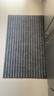 柏能条纹入户地垫门口地垫地毯入户门脚垫进户门垫可裁剪灰色60x90cm 实拍图