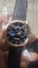 【网红爆款】商务腕表石英运动表休闲皮带男女手表 黑色 实拍图