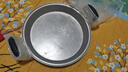 GIOIO铝锅老式家用煎饼锅纯铝加厚燃气平底锅手工铸铝饼铛无涂层不粘锅 无盖 口径32cm加厚款锅重3.2斤 实拍图