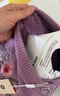 俞兆林中老年人保暖衣毛衣女奶奶秋冬加绒厚外套妈妈针织开衫小个子衣服 紫色 2XL建议(105-120斤) 实拍图