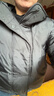 优衣库合作款/女装男装PUFFTECH空气棉服连帽外套480064 08 深灰色 M 实拍图