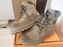 苏系男士马丁靴男款2025秋冬季新款透气高帮工装男靴英伦风真皮雪地靴 卡其色【二层猪皮高品质】 42 男码（尺码偏大建议小一码） 实拍图