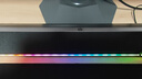 惠普（HP）电脑音响音箱 游戏电竞 家用桌面蓝牙音响长条内置高清降噪麦克风智能RGB氛围灯【USB/有线】6003 实拍图