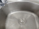 科固（KEGOO）水槽洗菜盆小单槽一体盆 304不锈钢厨房淘菜洗碗池以旧换新K8001 实拍图
