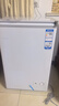 海尔（Haier）100L单温冰柜小型家用小冰柜商用减霜一级能效冷藏冷冻转换深冷冷柜小冰箱BC/BD-100GHW9D国家补贴 实拍图