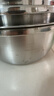 炊大皇304不锈钢盆筛五件套 加厚洗菜盆和面盆调料腌肉盆米筛五个组合装 实拍图