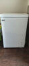 荣事达（Royalstar）小冰柜家用小型冷冻保鲜迷你冷藏商用卧式冷柜单用储母乳柜节能省电 【一级节能 全国联保】单温 128L 实拍图