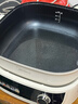 美的（Midea）电蒸锅电火锅电煮锅电炒锅多用途锅蒸包子锅电热锅蒸蛋锅加厚不锈钢智能彩屏多功能锅MZ-ZGC282866 实拍图