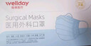 维德（WELLDAY）一次性成人医用外科口罩三层防护防过敏透气灭菌级独立包装100只 实拍图