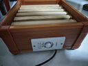 万宝实木烤火炉取暖器家用暖脚器烤火箱电暖足家用烤火器办公室烤脚取暖器烘脚器电热烤火盆客厅 升级单人款35*30CM【智能控温-过热保护】 实拍图