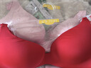 优衣库女装无钢圈文胸/3D爱豆红26春夏新款482659 15 珊瑚红色(爱豆红) 75A 适用A75 B75 A80 B80 实拍图