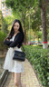 viney牛皮斜挎包包女包百搭单肩包妈妈包中年老婆生日520送女朋友礼物 【黑色】情人节实用高级感高档品牌洋气小包 休闲轻奢小众百搭小方包 实拍图