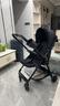 京物婴儿推车可坐可躺0-6岁3口袋推车可折叠带减震宝宝遛娃车神器轻便 石墨黑【一键收车+双向推+蚊帐+礼包】 不知道怎么选，就选京物质选 实拍图