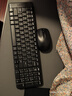 罗技（Logitech）MK220 键鼠套装 无线键鼠套装 办公键鼠套装  多媒体键鼠套装 带无线2.4G接收器 黑色 实拍图
