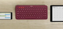 罗技（Logitech）时尚系列 K380 无线键盘 蓝牙办公键盘 女友 便携超薄键盘 笔记本键盘 红色 实拍图