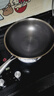 炊大皇 炒锅 304不锈钢炒菜锅煎锅 平底不粘炒锅32cm 可立可视盖不挑灶 实拍图