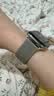 KMaxAI适用Apple Watch S12/11米兰尼斯表带 苹果手表SE3不锈钢磁吸手表带iwatch s10金属编织表链 星光 实拍图