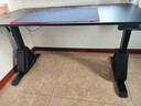 傲风A4Pro电竞桌实木电动升降电脑桌办公书桌子黑色1.4*0.7m 实拍图