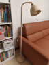 宜家（IKEA）RODFLIK洛德弗利落地阅读灯装饰灯沙氛围灯卧室照明家用 淡米色落地灯灯泡另购) 实拍图