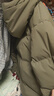 京东京造羽绒服男鸭绒加厚防寒工装面包服防泼水冬季外套短款新年橄榄绿M 实拍图