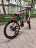 凤凰（Phoenix）儿童自行车山地车男女学生脚踏车6-15岁童车 霸道 黑红色 22寸 实拍图