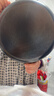 帅康（Sacon）炒锅铁锅无涂层炒菜锅精铁平底不粘锅燃气电磁炉通用28cm带盖 实拍图