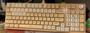惠普（HP）K23-98机械键盘游戏办公 高颜值DIY定制键盘奶茶色 全键热插拔有线键盘电脑笔记本通用 实拍图