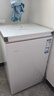 海尔（Haier）100L单温冰柜小型家用小冰柜商用减霜一级能效冷藏冷冻转换深冷冷柜小冰箱BC/BD-100GHW9D国家补贴 实拍图