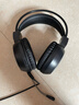 惠普（HP）H100游戏耳机头戴式耳麦带麦克风电竞网吧有线耳机游戏吃鸡三角洲行动听声辨位 3.5mm+USB黑 实拍图