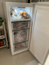 海尔（Haier）山茶花138L立式冰柜小型家用小冰柜风冷无霜一级节能大容量深冷冷柜小冰箱BD-138WGH90WF国家补贴 实拍图