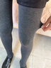 完美记忆打底裤女冬季加绒加厚外穿保暖连裤袜光腿神器 黑色厚绒连脚款 实拍图