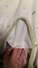 婧麒（JOYNCLEON）新生婴儿衣服纯棉秋款初生男女宝宝春秋睡衣分体打底内衣套装 蒲公英绿色+棉花球绿色 73 cm 实拍图