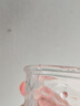 高颜值锤纹杯初雪玻璃杯日式家用水杯威士忌酒杯方形杯子简约 初雪 200ml 2只 鱼鳞透明 实拍图