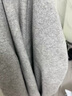 优衣库男装女装柔软绵羊毛V领针织开衫/毛衣毛衫外套478547 04 烟灰色 L /175/100A 实拍图