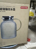 京东京造 凉水壶 高硼硅玻璃茶水分离耐热耐高温冷水壶泡茶杯大容量1.8L 实拍图