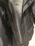 迪卡侬冲锋衣男冲锋衣三合一羽绒内胆男女户外防风防水夹克外套可拆卸 男款 曜石黑 L 实拍图