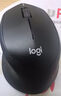 罗技（Logitech）M330 静音鼠标 无线鼠标 办公鼠标 右手鼠标 带无线微型接收器 黑色 实拍图